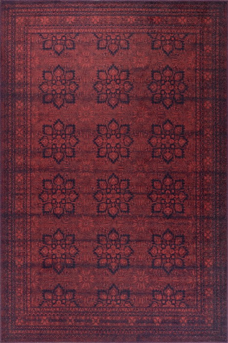 Conceptum Folk Chenille - Rojo 75 x 230 cm